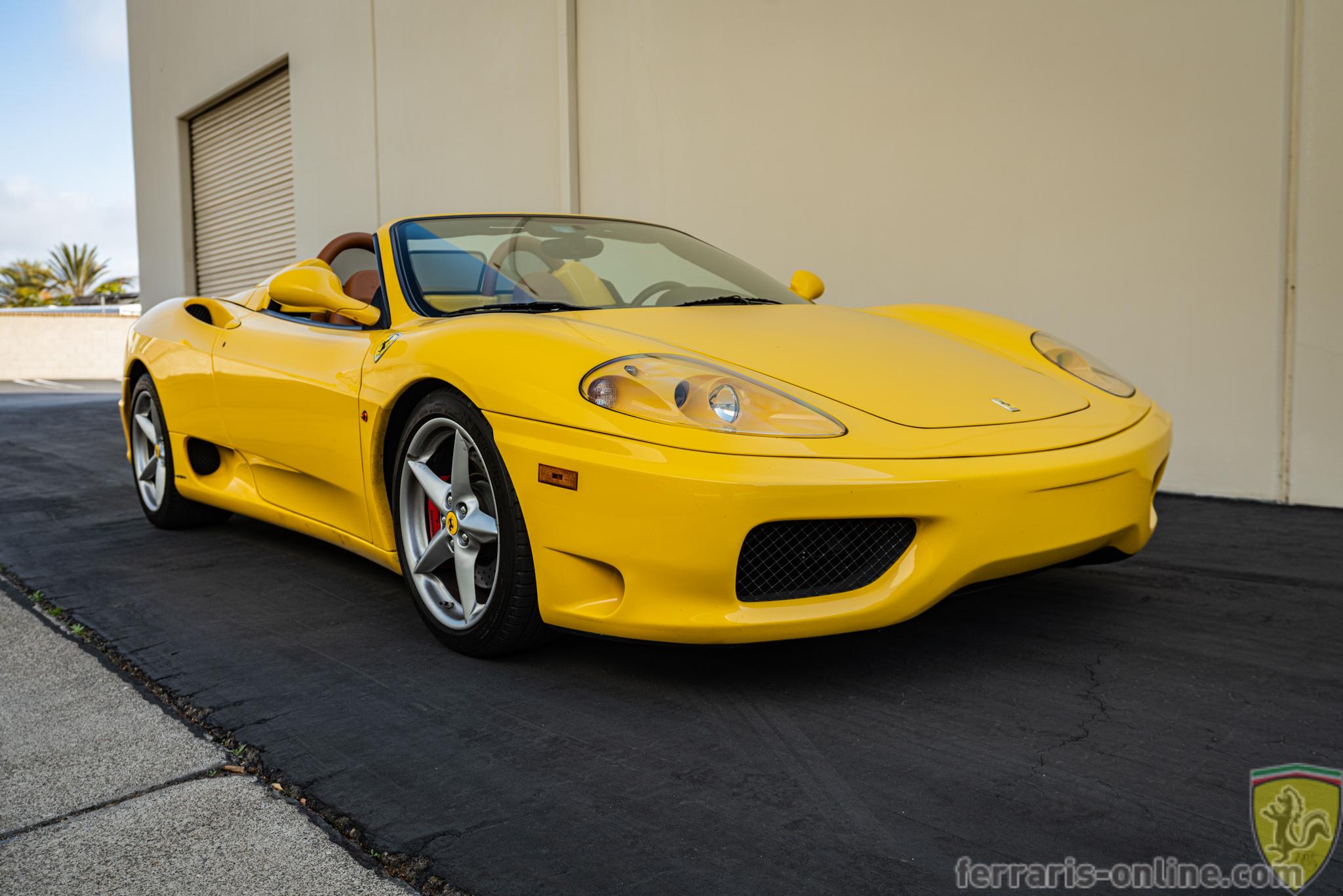 2002 Ferrari 360 spider 6-speed #128751 For Sale - Ferraris Online