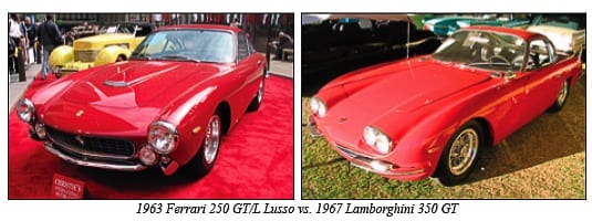 Ferrari VS. Lamborghini, the Early Years - Ferraris Online