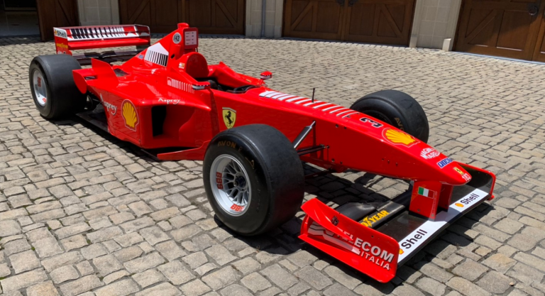 Pair of Ferrari V-10 Formula 1 Engines for Sale Right Now