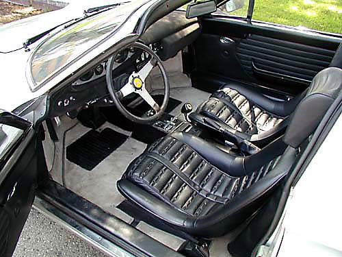 1974 Ferrari 246 GTS Interior from driver side