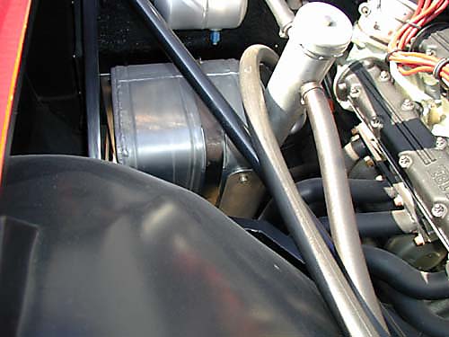 Ferrari 365 GTB4/C Comp Daytona engine