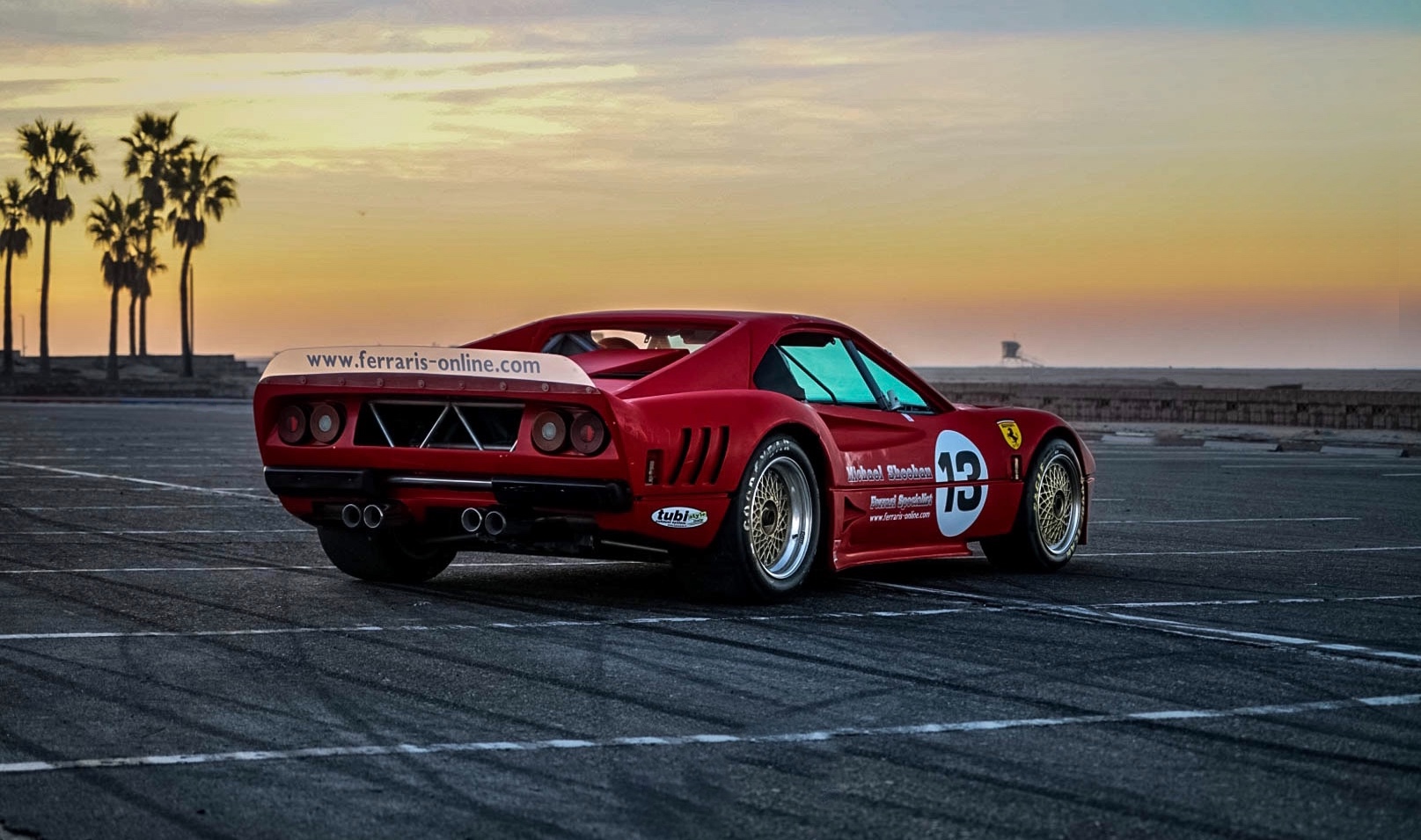 A Ferrari 308 Race car