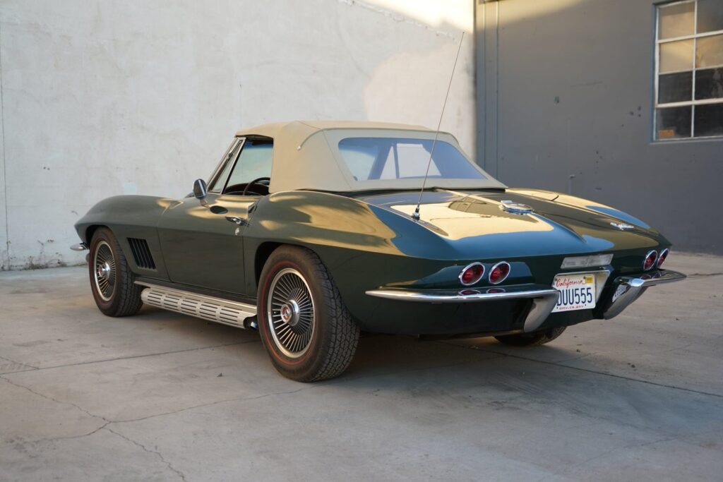 1967 Corvette 427/390 hp Convertible #104477 | Exterior View 3