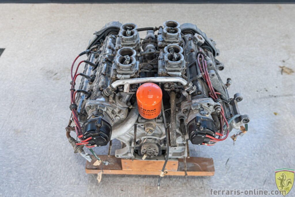 1977 Ferrari carbureted 308 engine tipo F106A #02570 | Exterior View 2