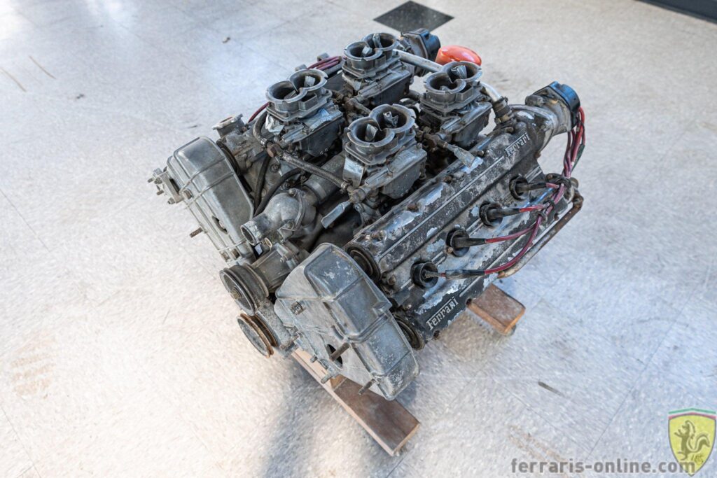 1977 Ferrari carbureted 308 engine tipo F106A #02570 | Exterior View 5