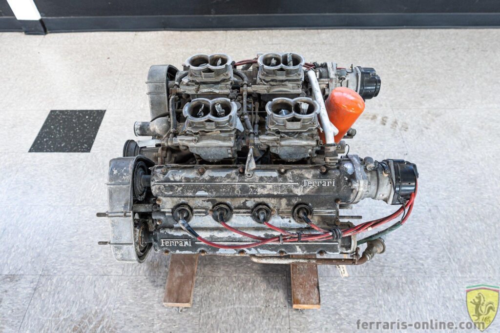 1977 Ferrari carbureted 308 engine tipo F106A #02570 | Exterior View 6