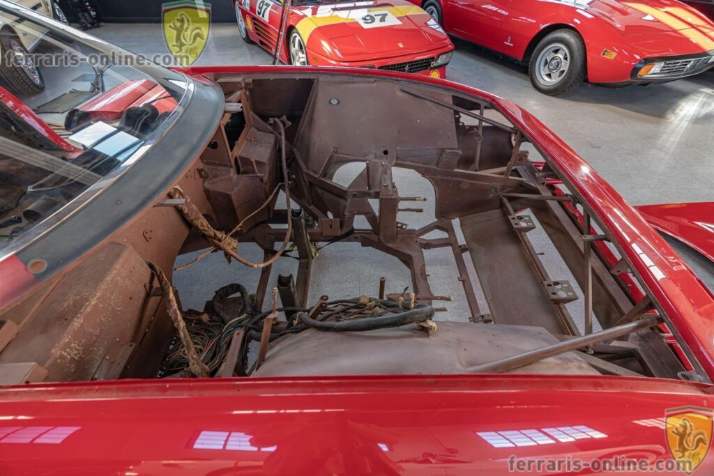 Barn Find 1973 Ferrari 365 GTS/4 (Daytona Spyder) #17041 | Exterior View 25