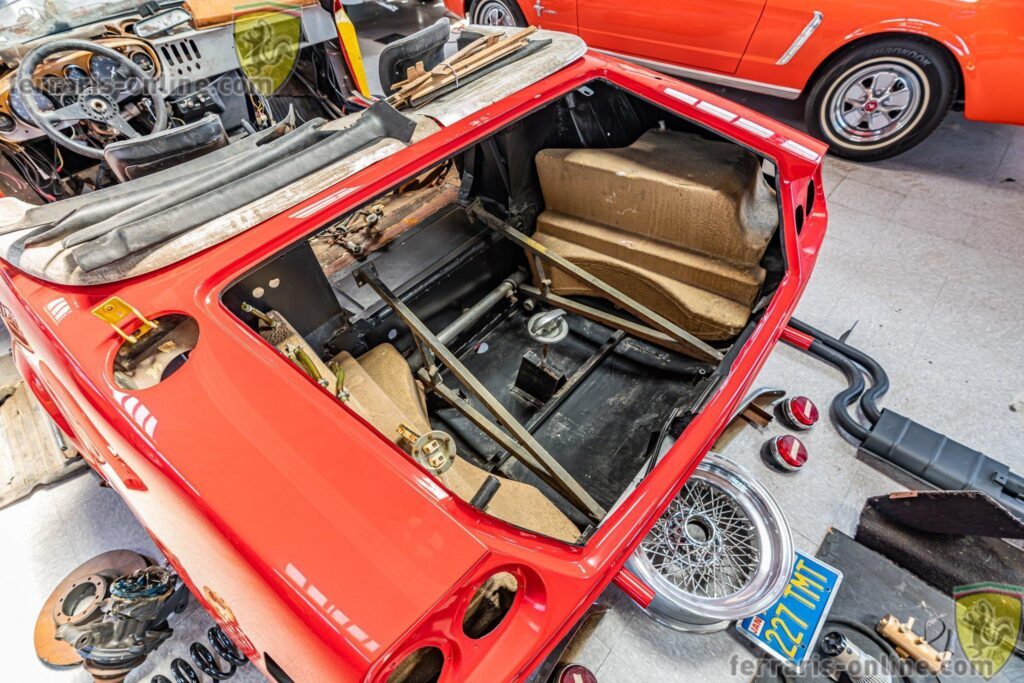 Barn Find 1973 Ferrari 365 GTS/4 (Daytona Spyder) #17041 | Exterior View 20