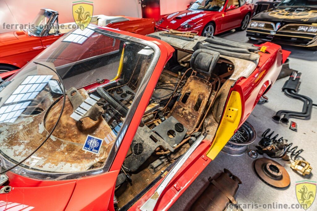 Barn Find 1973 Ferrari 365 GTS/4 (Daytona Spyder) #17041 | Exterior View 21