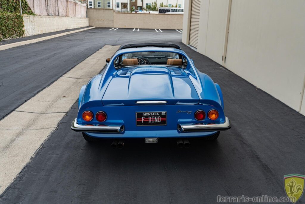 1974 Euro model Ferrari 246 GTS Dino #07574 chairs and flares | Exterior View 14