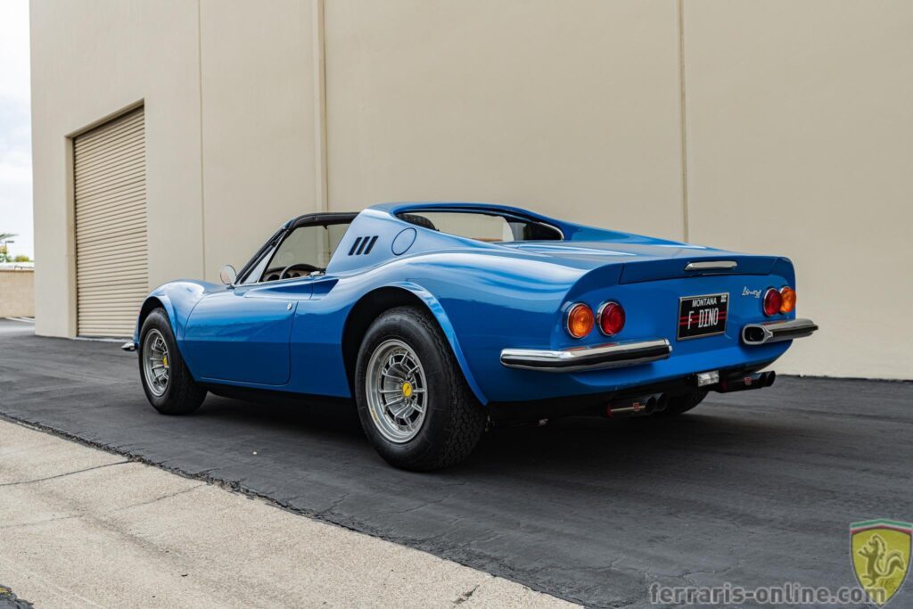 1974 Euro model Ferrari 246 GTS Dino #07574 chairs and flares | Exterior View 17