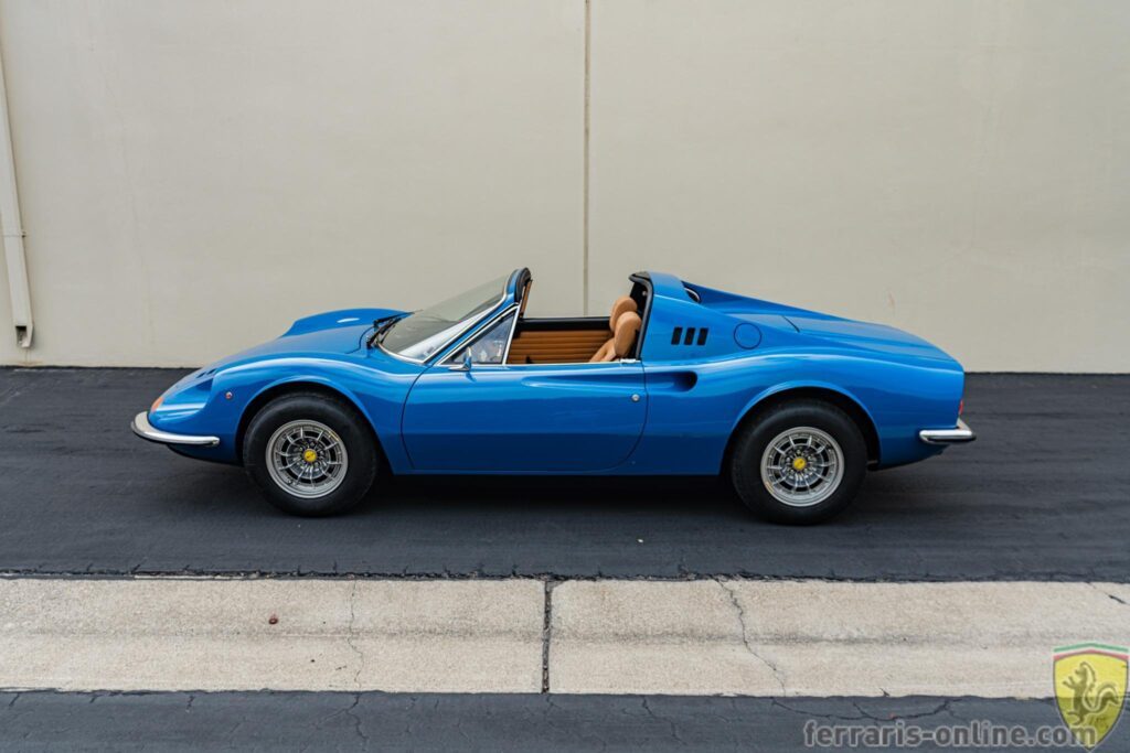 1974 Euro model Ferrari 246 GTS Dino #07574 chairs and flares | Exterior View 18