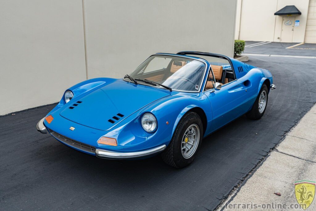 1974 Euro model Ferrari 246 GTS Dino #07574 chairs and flares | Exterior View 19