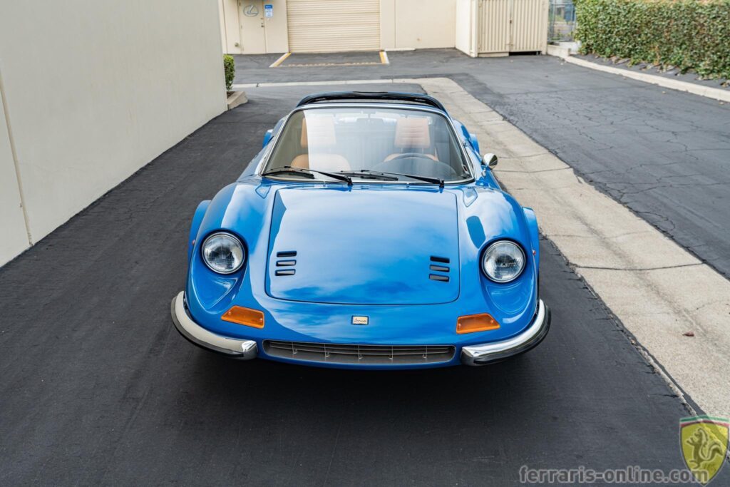 1974 Euro model Ferrari 246 GTS Dino #07574 chairs and flares | Exterior View 20