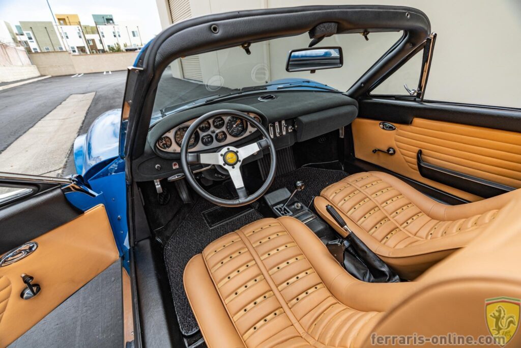 1974 Euro model Ferrari 246 GTS Dino #07574 chairs and flares | Exterior View 22