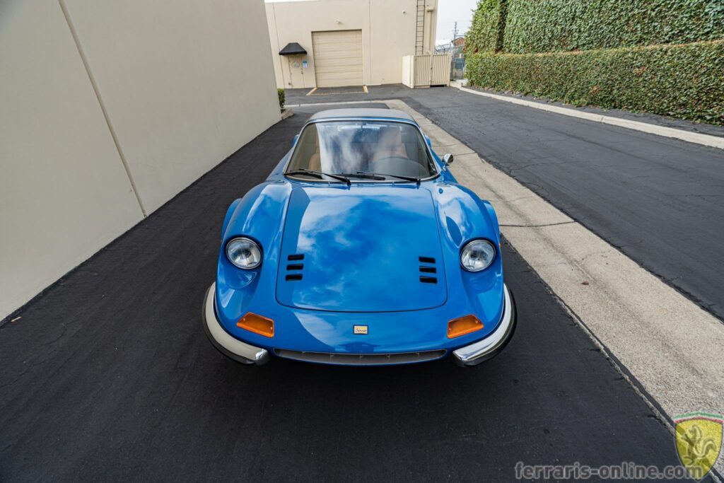 1974 Euro model Ferrari 246 GTS Dino #07574 chairs and flares | Exterior View 31