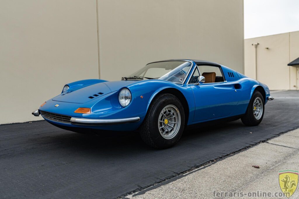 1974 Euro model Ferrari 246 GTS Dino #07574 chairs and flares | Exterior View 34
