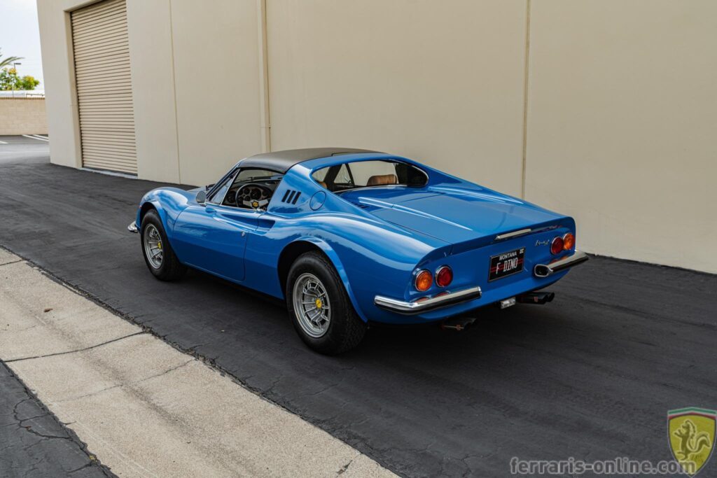 1974 Euro model Ferrari 246 GTS Dino #07574 chairs and flares | Exterior View 35