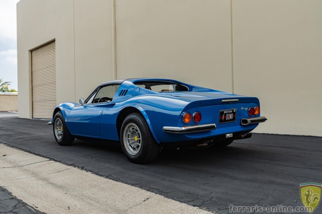 1974 Euro model Ferrari 246 GTS Dino #07574 chairs and flares | Exterior View 36