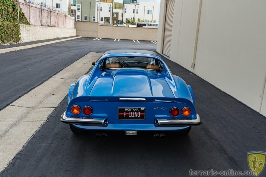 1974 Euro model Ferrari 246 GTS Dino #07574 chairs and flares | Exterior View 37