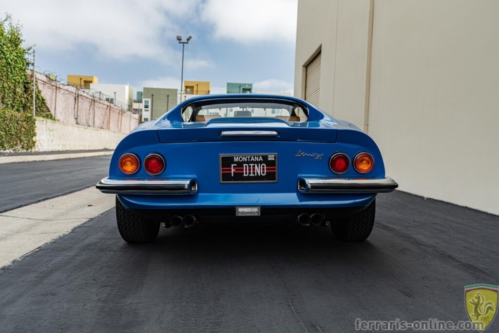 1974 Euro model Ferrari 246 GTS Dino #07574 chairs and flares | Exterior View 38