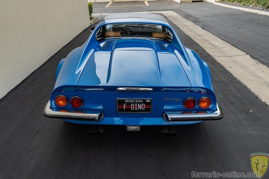 1974 Euro model Ferrari 246 GTS Dino #07574 chairs and flares | Exterior View 39