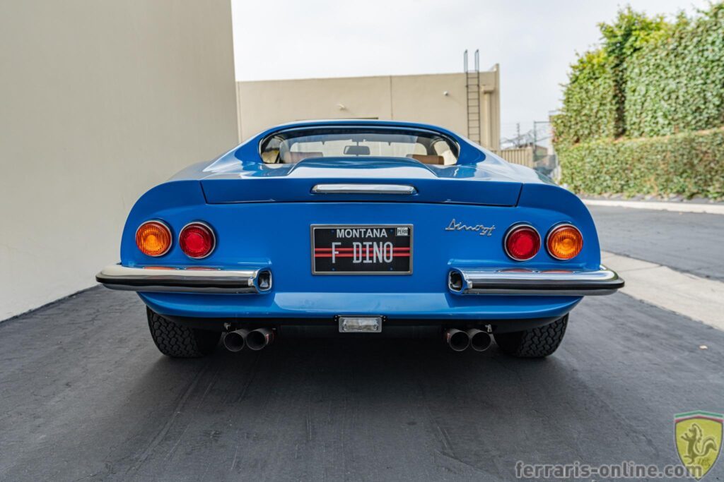 1974 Euro model Ferrari 246 GTS Dino #07574 chairs and flares | Exterior View 1