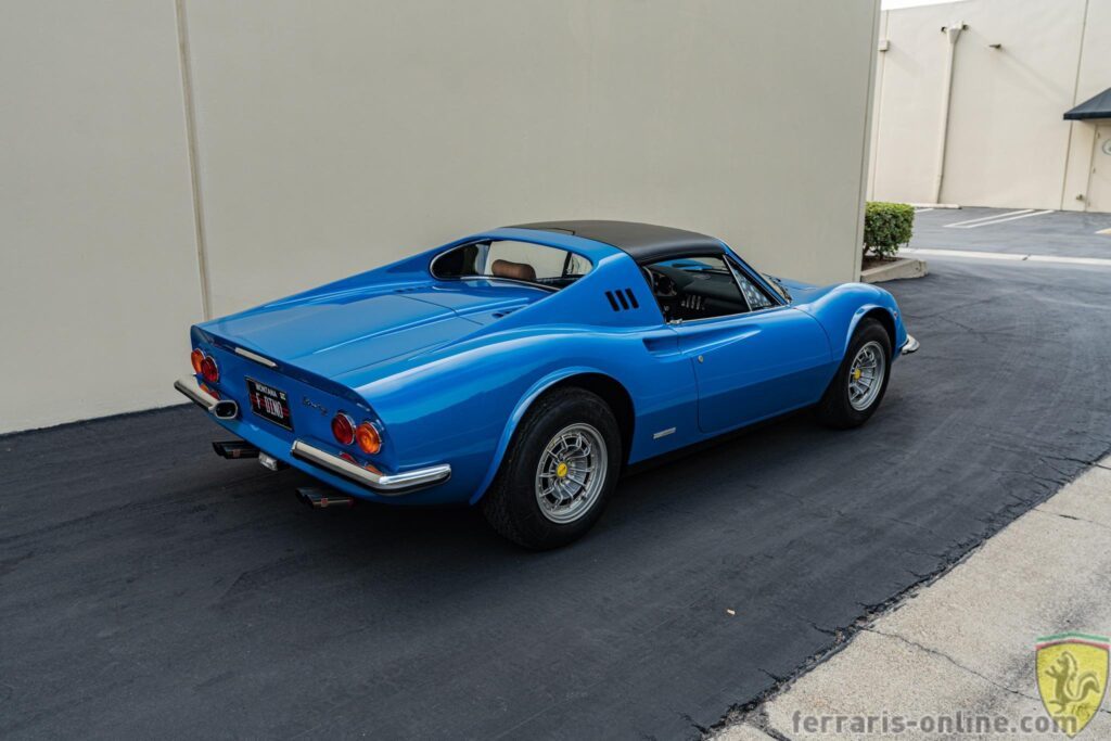 1974 Euro model Ferrari 246 GTS Dino #07574 chairs and flares | Exterior View 2