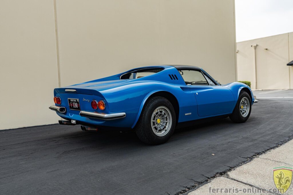 1974 Euro model Ferrari 246 GTS Dino #07574 chairs and flares | Exterior View 3