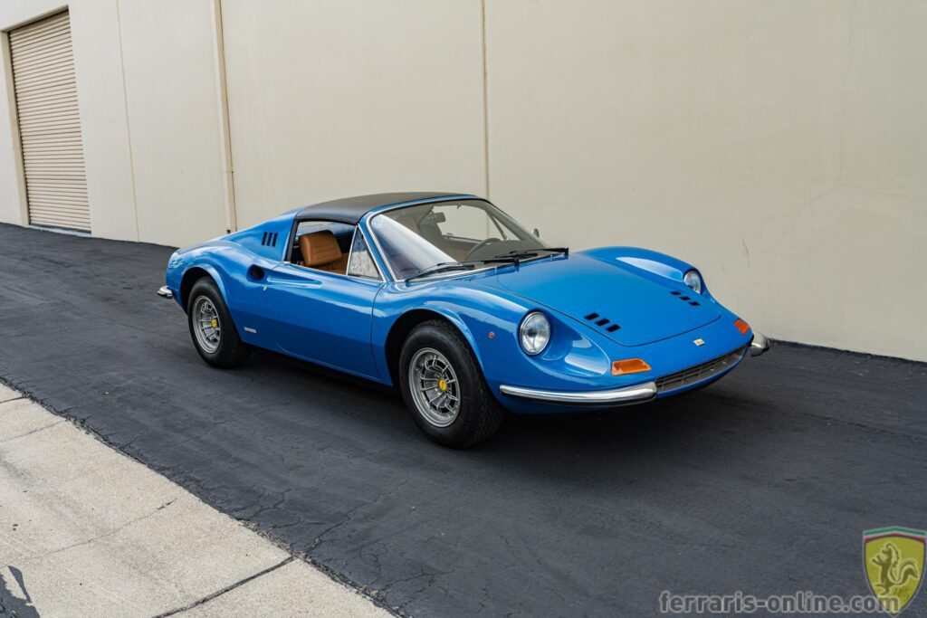 1974 Euro model Ferrari 246 GTS Dino #07574 chairs and flares | Exterior View 6