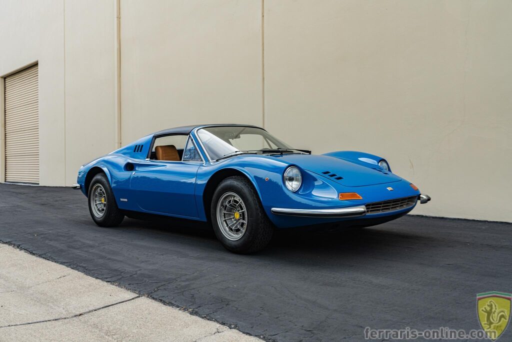 1974 Euro model Ferrari 246 GTS Dino #07574 chairs and flares | Exterior View 7