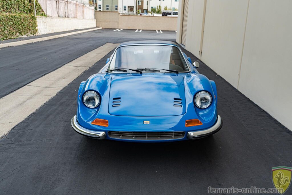 1974 Euro model Ferrari 246 GTS Dino #07574 chairs and flares | Exterior View 8