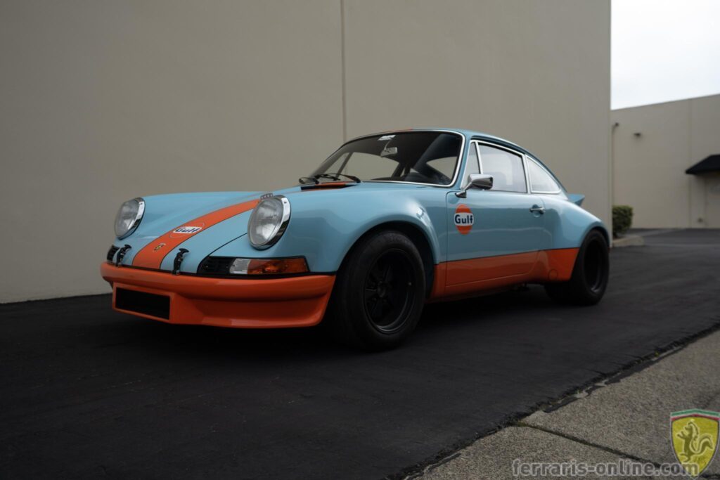 1973 Porsche 911 RSR Rebel Gulf Porsche tribute #102808 | Exterior View 1