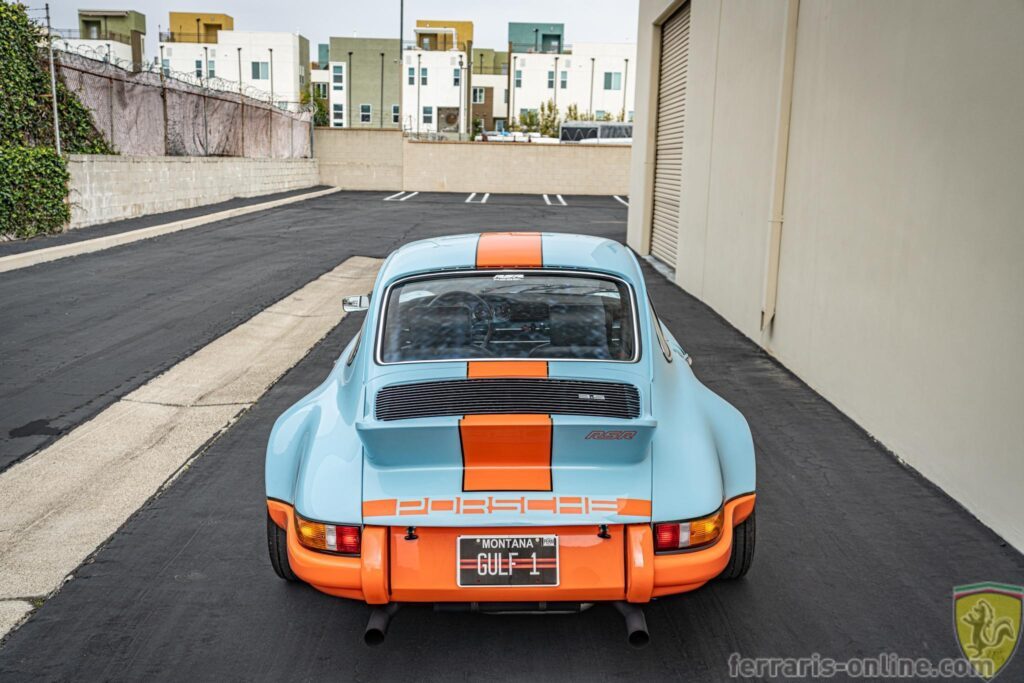 1973 Porsche 911 RSR Rebel Gulf Porsche tribute #102808 | Exterior View 6