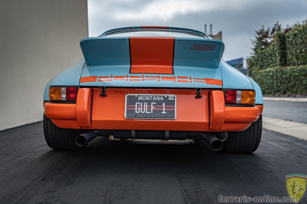1973 Porsche 911 RSR Rebel Gulf Porsche tribute #102808 | Exterior View 45