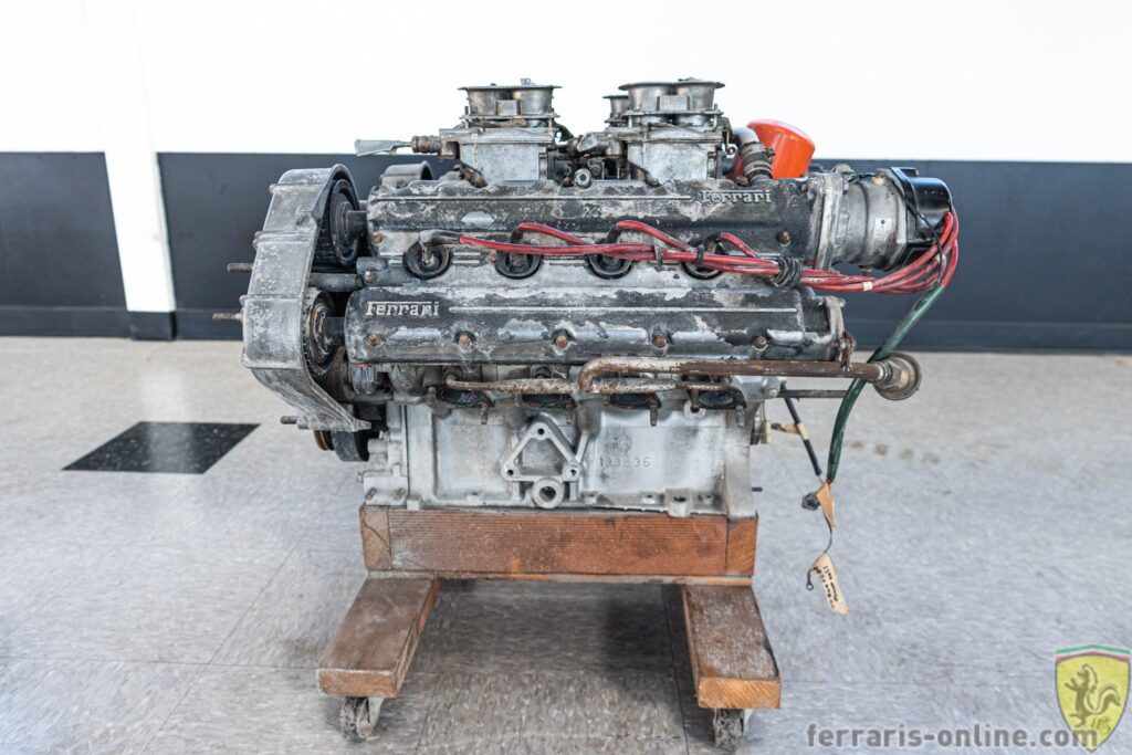 1977 Ferrari carbureted 308 engine tipo F106A #02570 | Exterior View 18