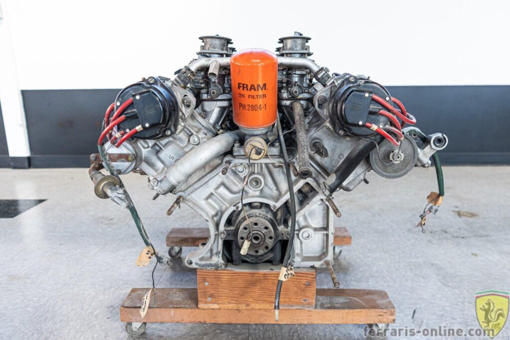 1977 Ferrari carbureted 308 engine tipo F106A #02570 | Exterior View 19