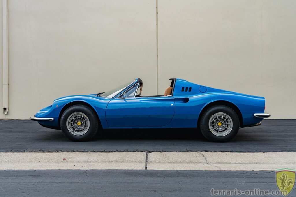 1974 Euro model Ferrari 246 GTS Dino #07574 chairs and flares | Exterior View 12
