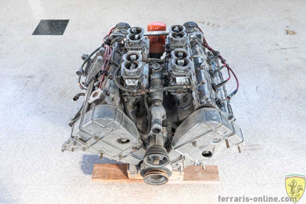1977 Ferrari carbureted 308 engine tipo F106A #02570 | Exterior View 1