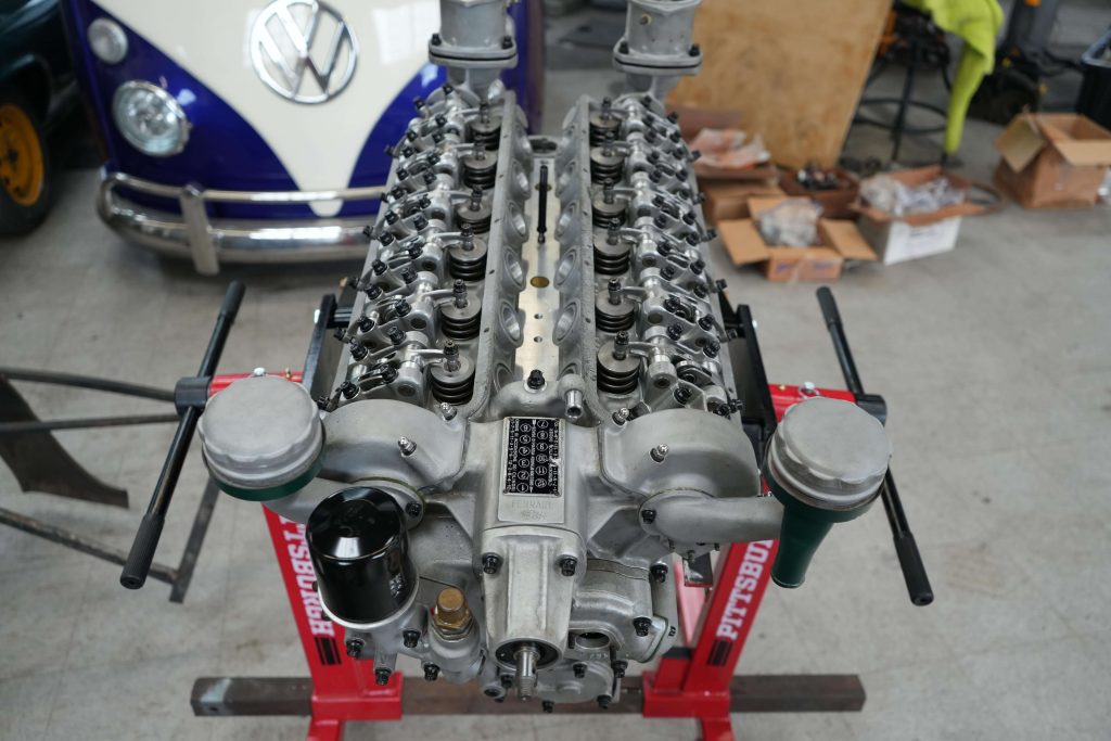 1963 Ferrari 3.0 liter Series III 250 GTE engine #4925
