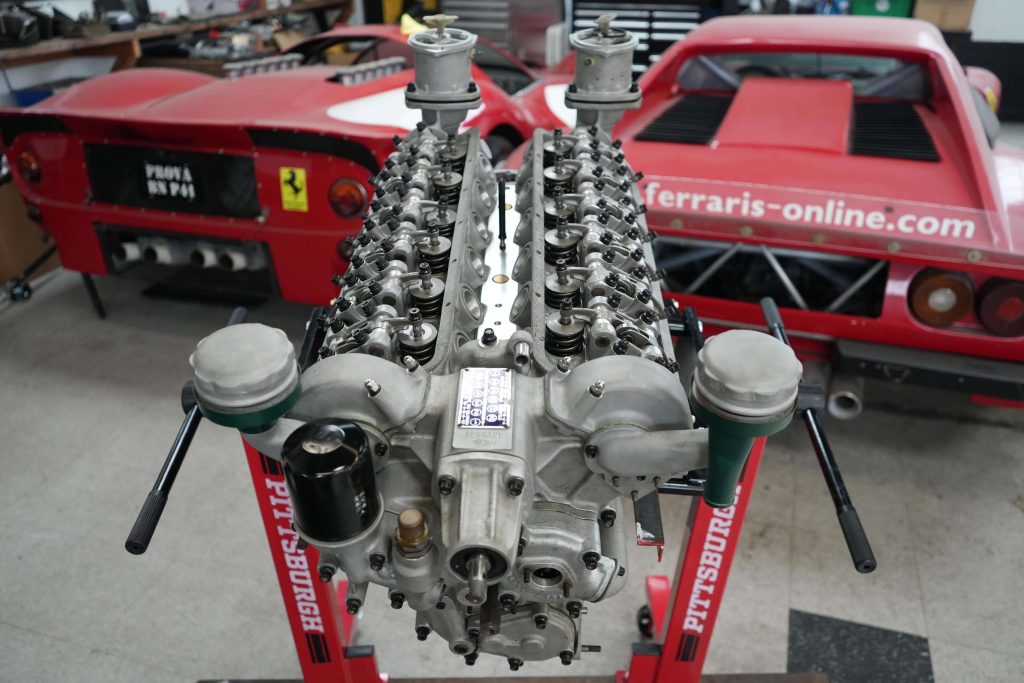 1963 Ferrari 3.0 liter Series III 250 GTE engine #4925