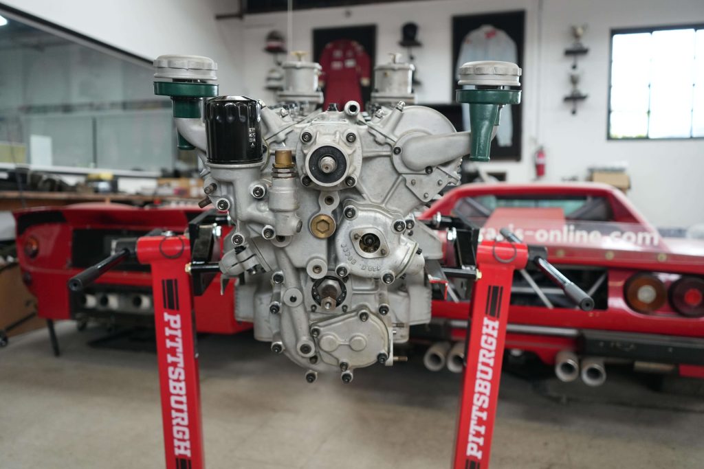 1963 Ferrari 3.0 liter Series III 250 GTE engine #4925