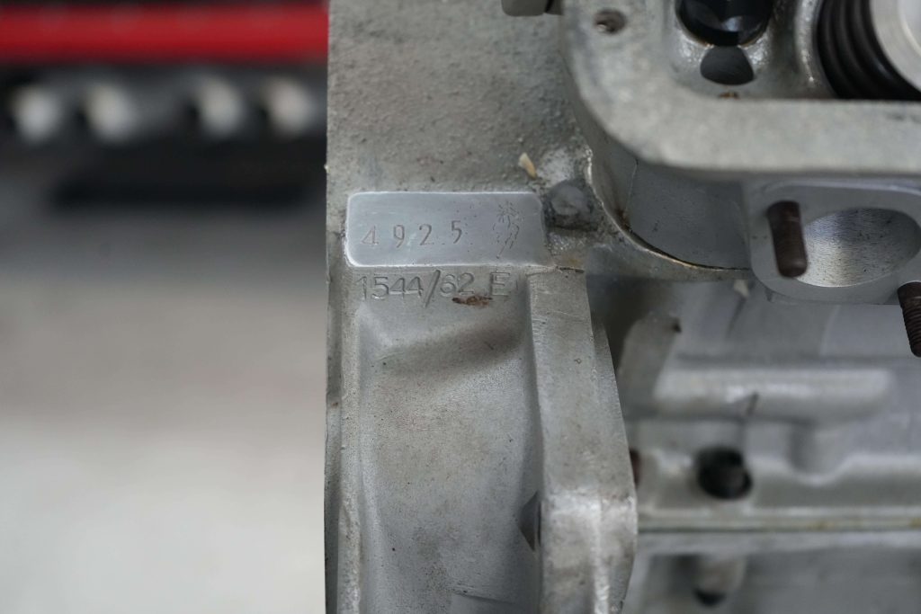 1963 Ferrari 3.0 liter Series III 250 GTE engine #4925