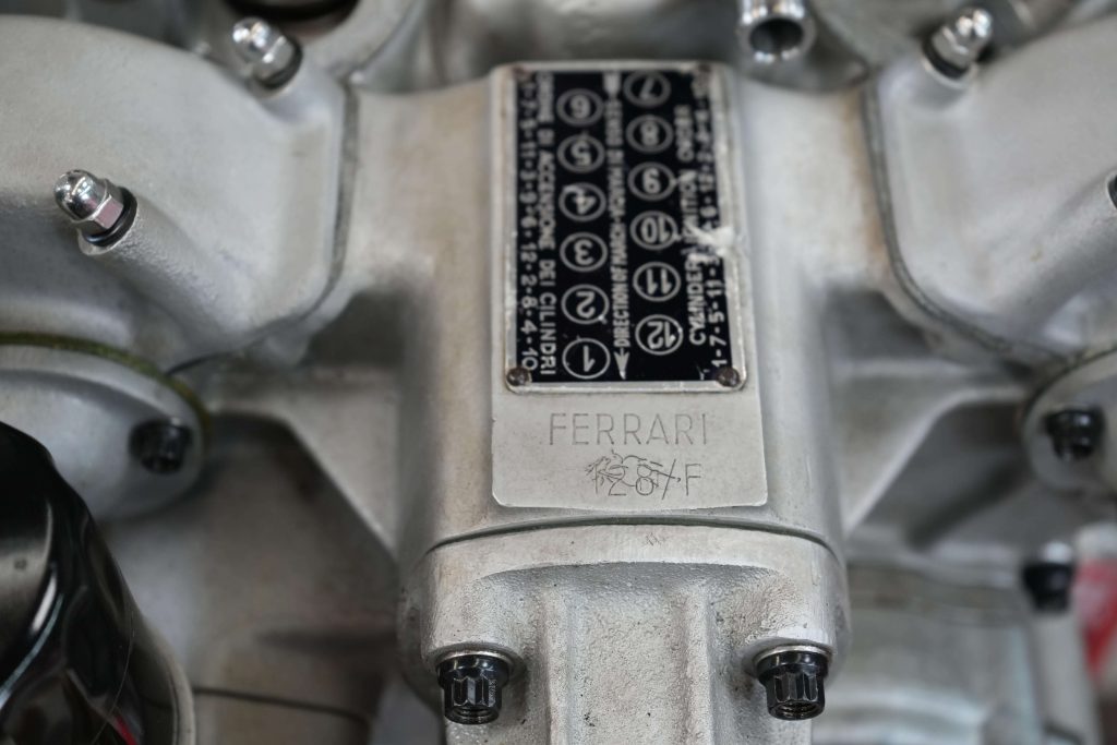 1963 Ferrari 3.0 liter Series III 250 GTE engine #4925