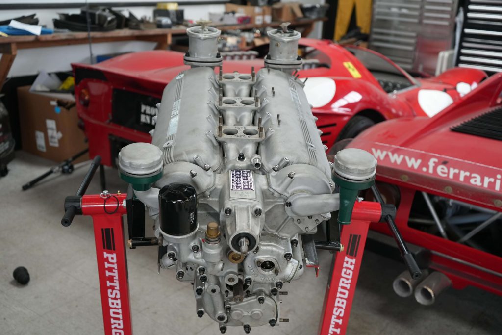 1963 Ferrari 3.0 liter Series III 250 GTE engine #4925