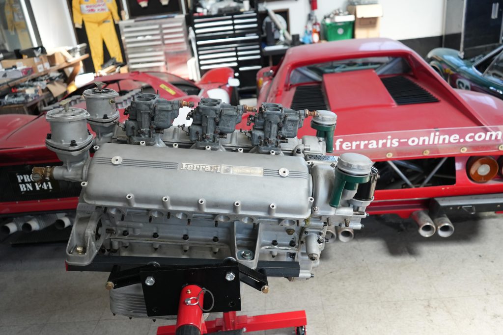 1963 Ferrari 3.0 liter Series III 250 GTE engine #4925