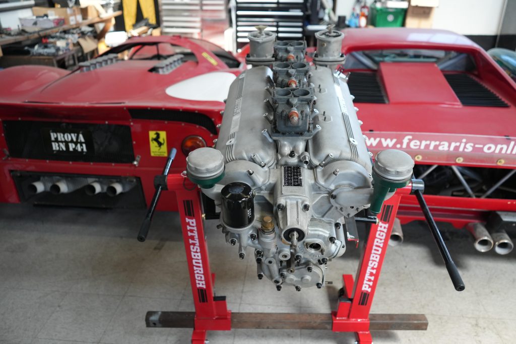 1963 Ferrari 3.0 liter Series III 250 GTE engine #4925