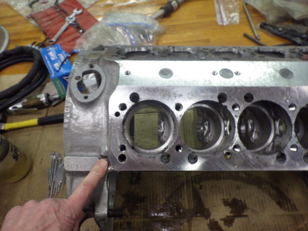 1963 Ferrari 3.0 liter Series III 250 GTE engine #4925